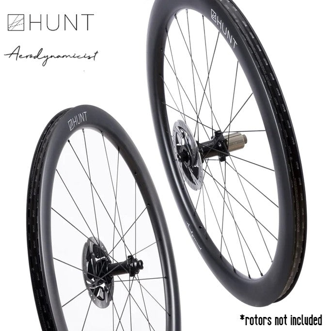 HUNT 4454 Aerodynamicist Carbon Disc Wheelset TA 1495 grams