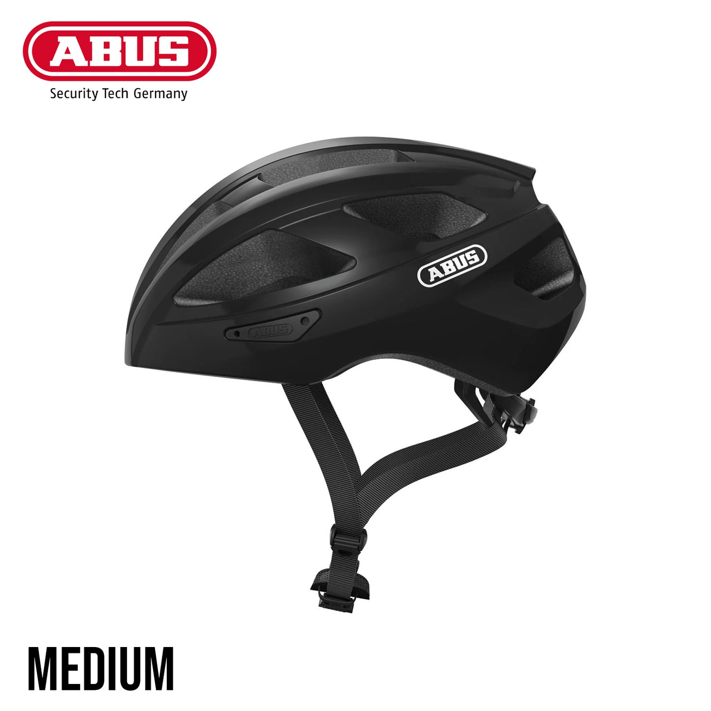 ABUS Helmet Macator Bike Helmet - Matt Black