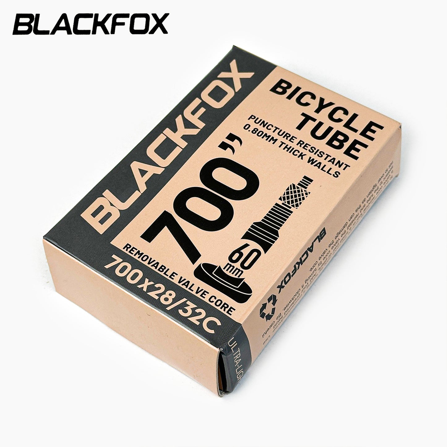 BlackFox Inner Tube 700x28/32c Valve