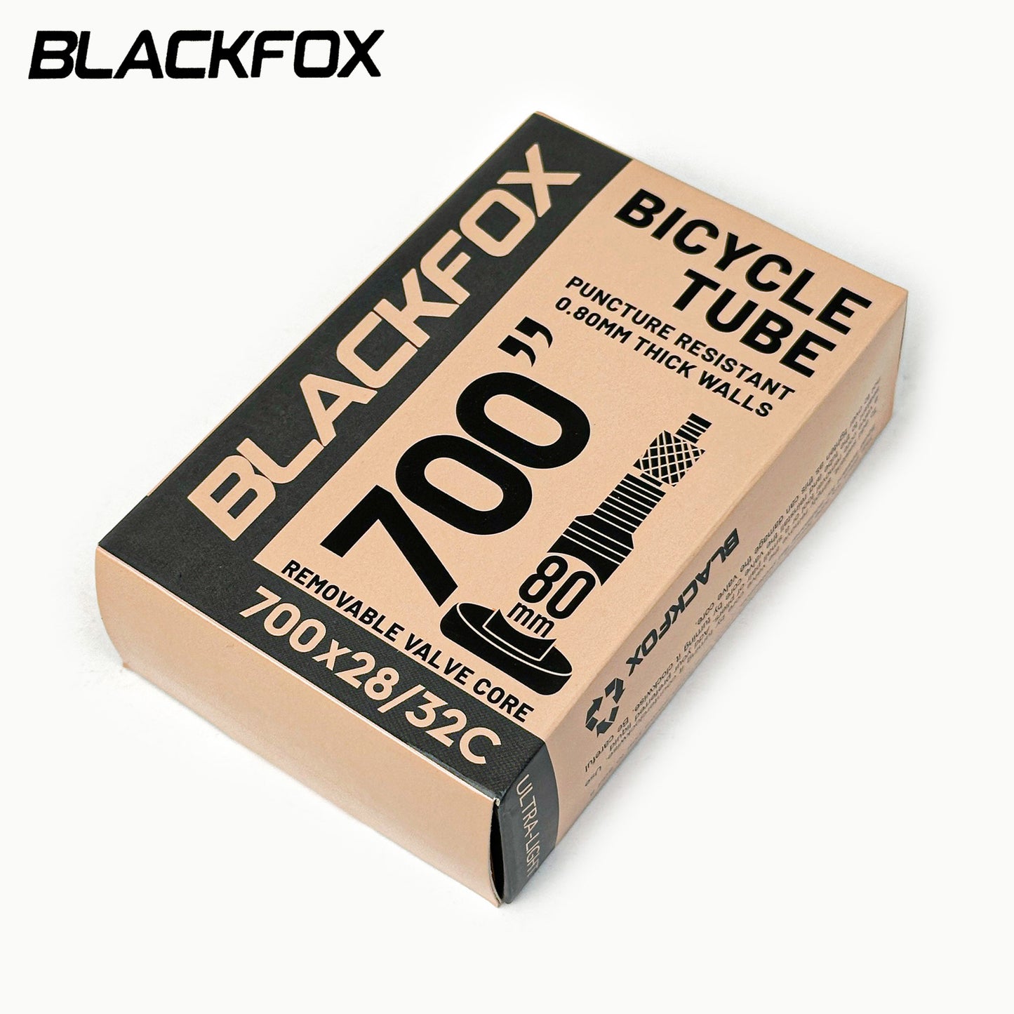 BlackFox Inner Tube 700x28/32c Valve