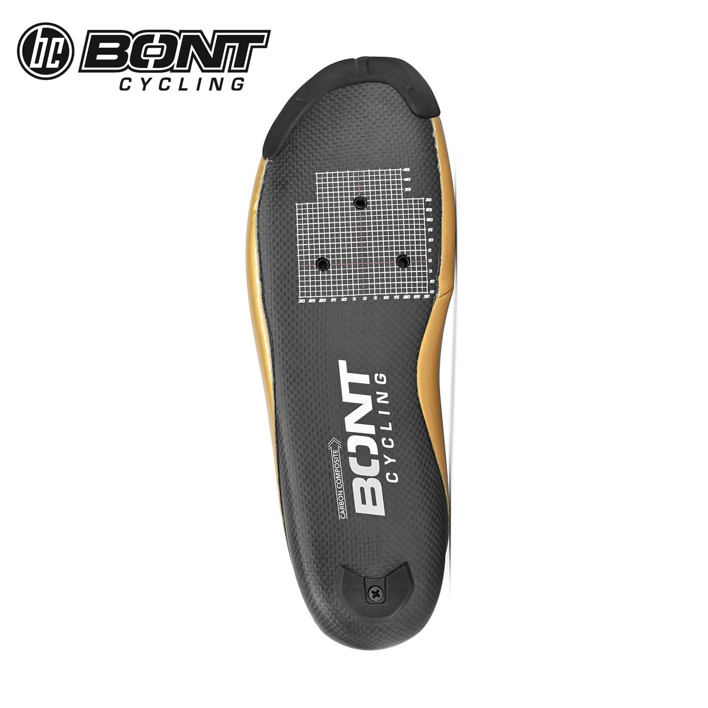 Bont Riot 24 Carbon Composite Road Cycling Shoes - Shiny Gold