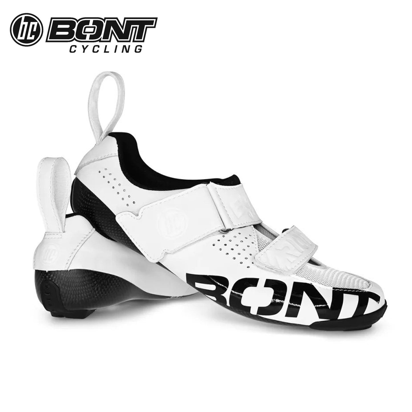 Bont Riot TR 26+ Carbon Composite Road Cycling Shoes - White