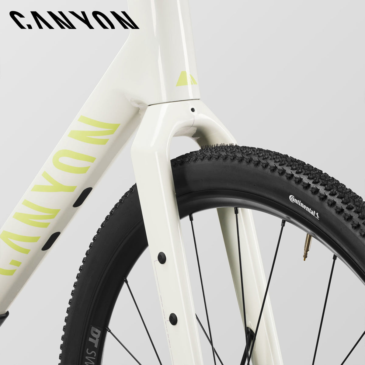 Canyon Grizl CF 6 2027 Gravel Bike - Acid White