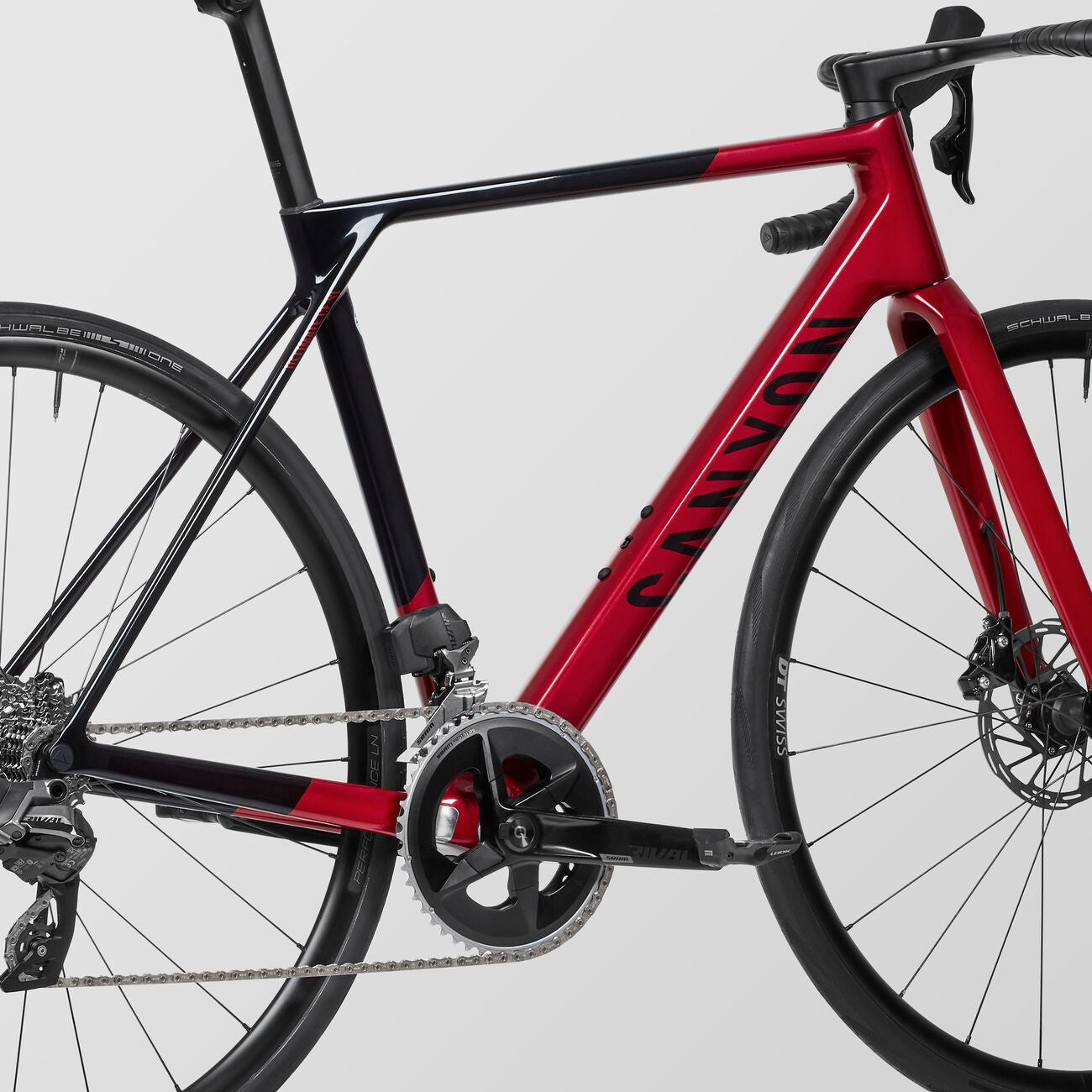 Canyon Ultimate CF SL 7 AXS Road Bike SRAM Rival Electronic - Deep Red