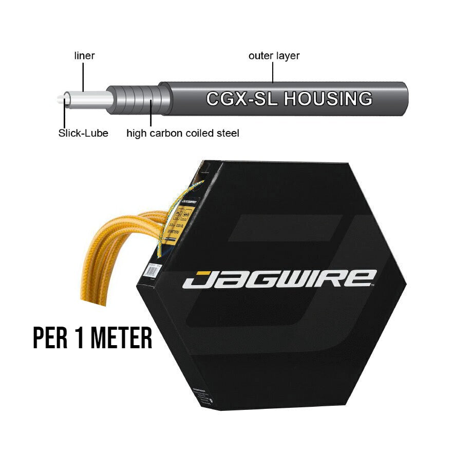 Jagwire CGX-SL Sport Brake Cable Housing for Road MTB per Meter