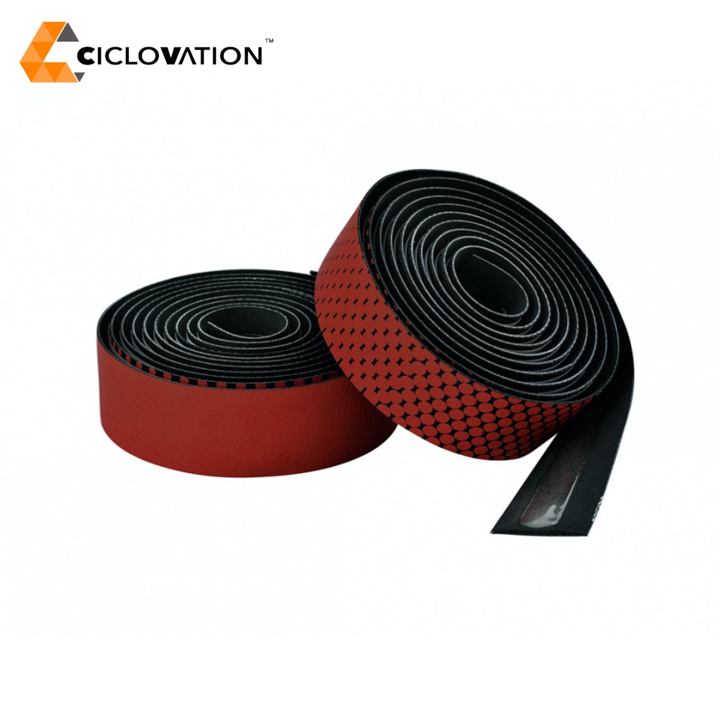 Ciclovation Advanced Leather Touch Fusion Bar Tape - Red