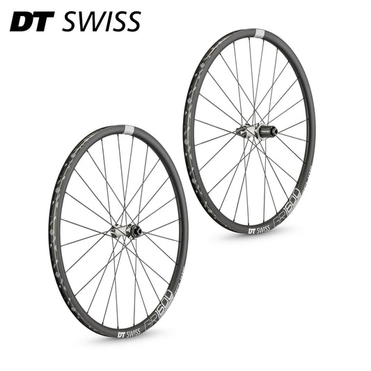 DT Swiss GR 1600 700c Gravel Bike Wheelset Front and Rear
