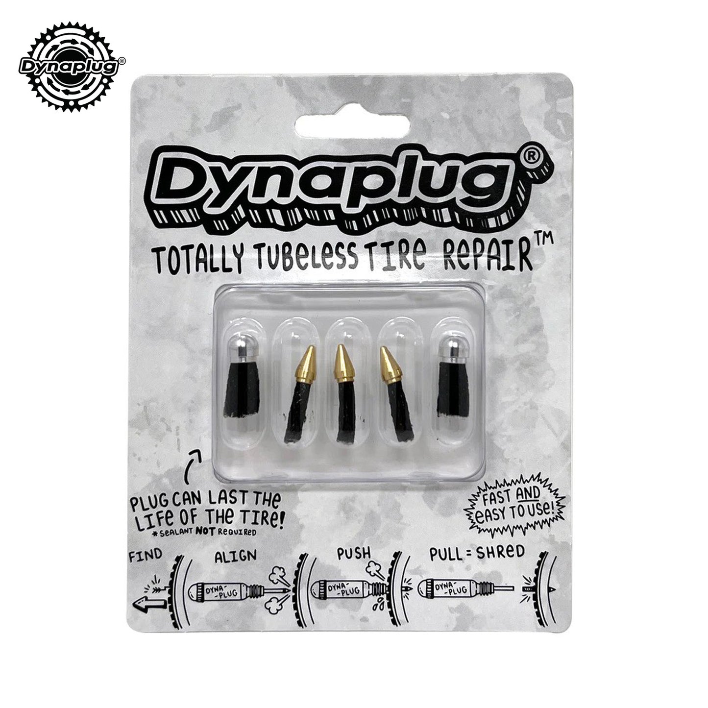 Dynaplug Tubeless Tire Repair Plugs - Combo Plugs/5-Pack