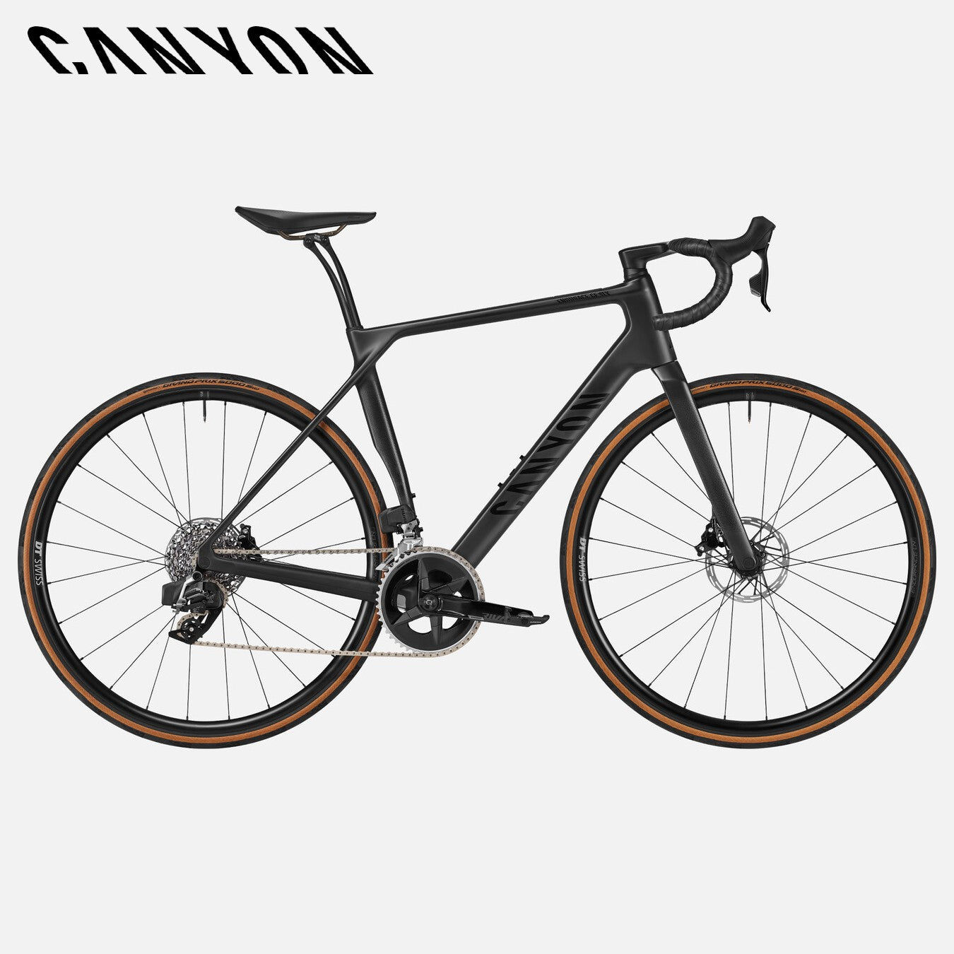 Canyon Endurace CF SLX 7 AXS Endurance Road Bike SRAM Rival AXS - Stealth