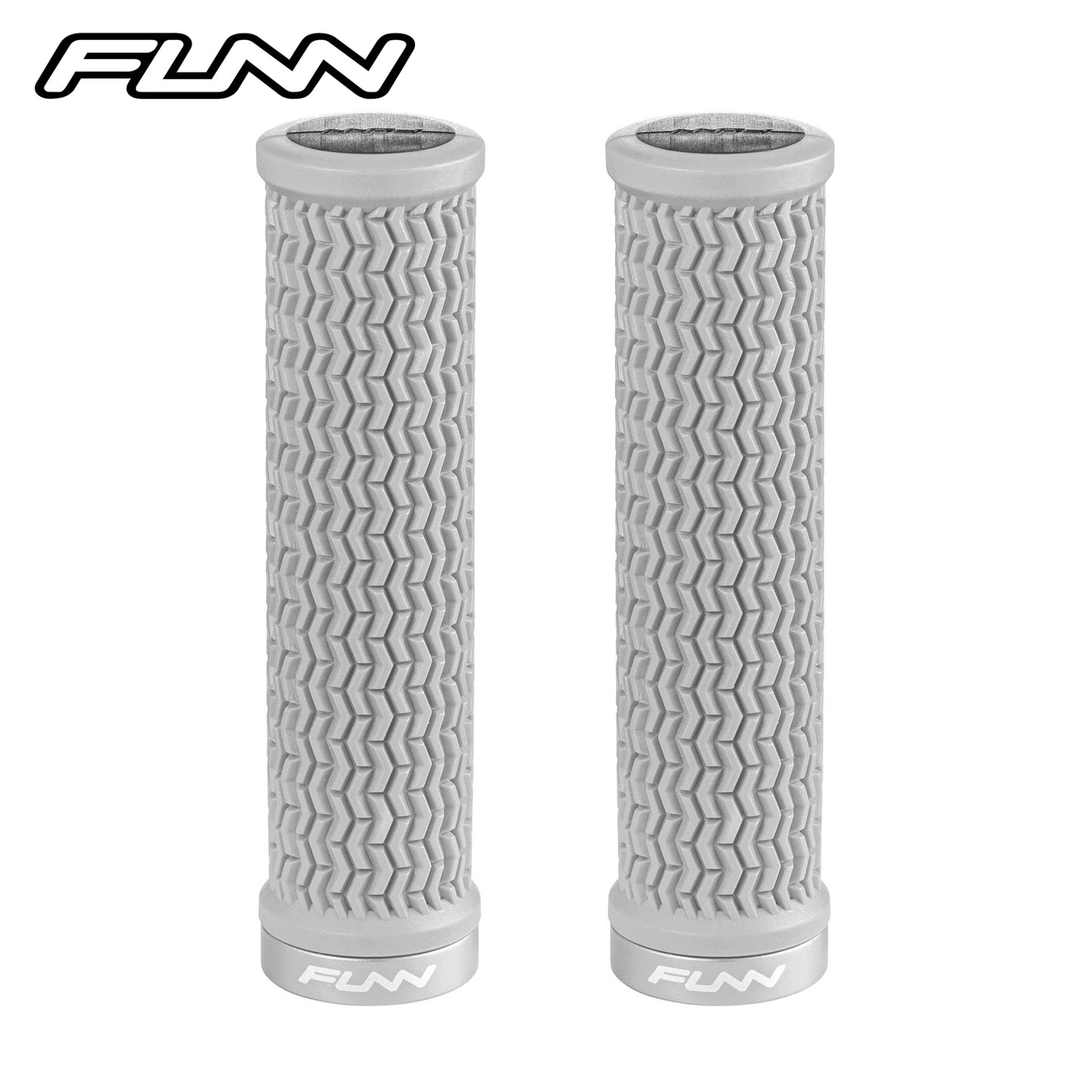 Funn Holeshot MTB Racing Grips - Grey