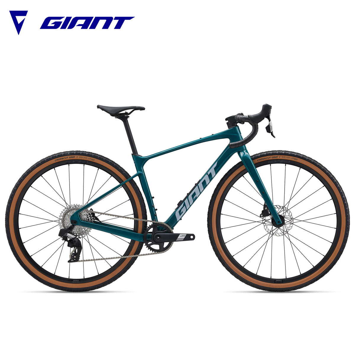 Giant Revolt Advanced 1 2027 Advanced-Grade Composite Road, Gravel Bike SRAM Apex - Abyss Teal