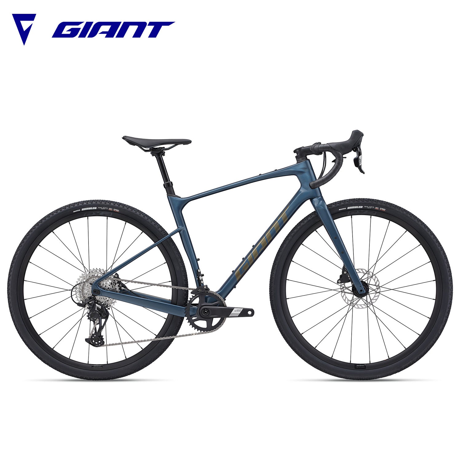Giant Revolt Advanced Advanced-Grade Composite Road, Gravel Bike SRAM Apex Blue Ashes
