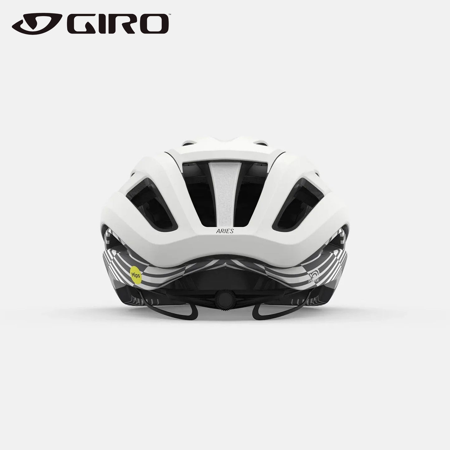 Giro Aries Spherical MIPS Road Bike Helmet - Matte Charcoal Rush