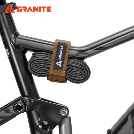 Granite Rockband Mountain Bike Frame Carrier Strap - Brown