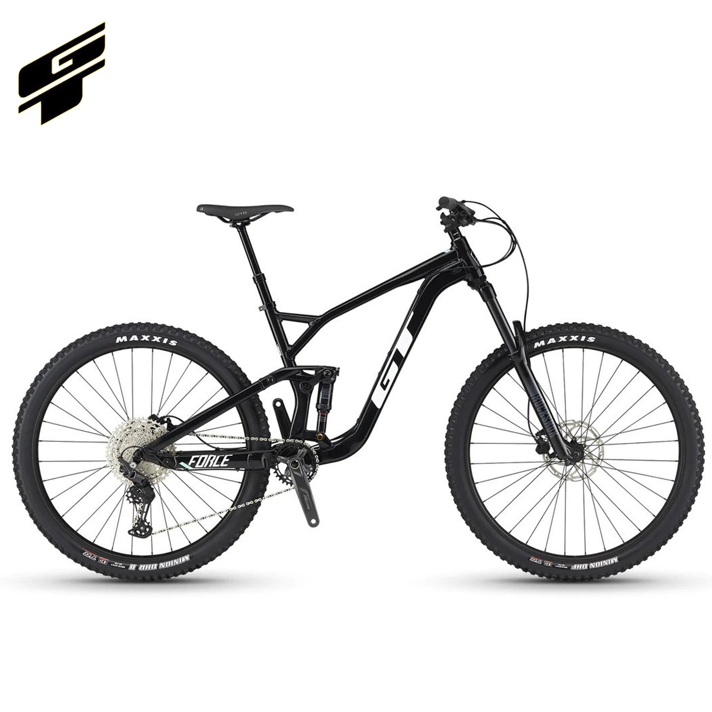GT Bikes Force Sport Alloy Mountain Bike MTB SRAM Drivetrain - Black