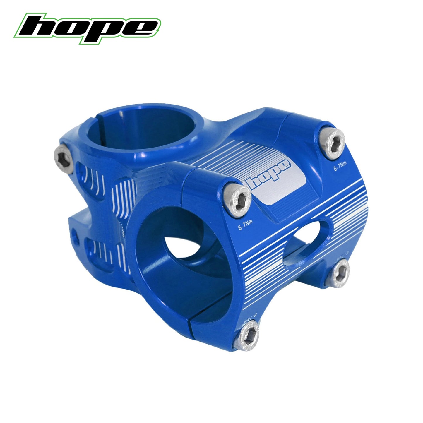 Hope Tech AM / Freeride 31.8mm Diameter Stem - Blue