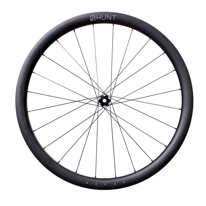 HUNT 40 Carbon Gravel Race Disc Hookless Wheelset TA 1383 grams