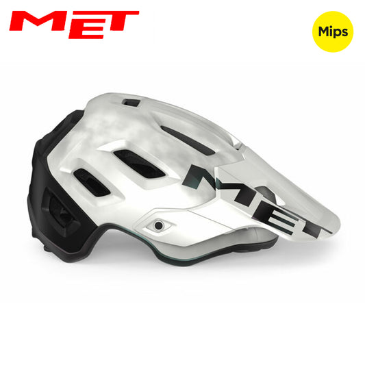 MET Roam MIPS MTB Bike Helmet - White Iridescent | Matte