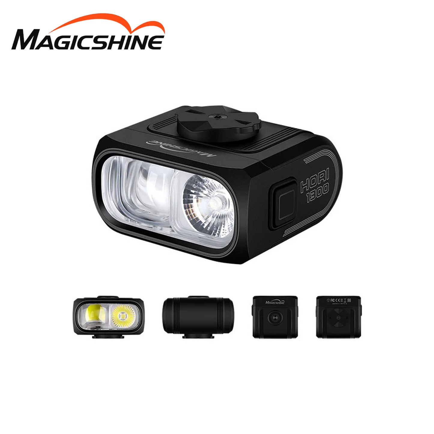Magicshine HORI 1300 1300 Lumens Dual-Mounted Bike Light - Black