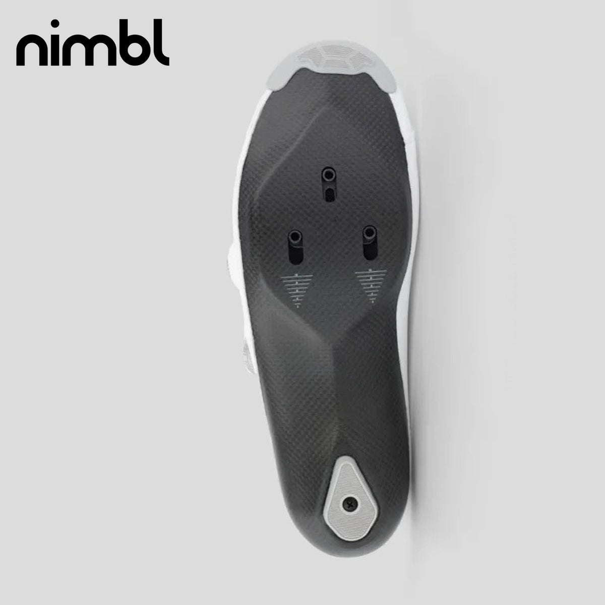 Nimbl Exceed Ultimate Glide Road Monocoque Carbon / BOA Li2 Cycling Shoes - White/Gold