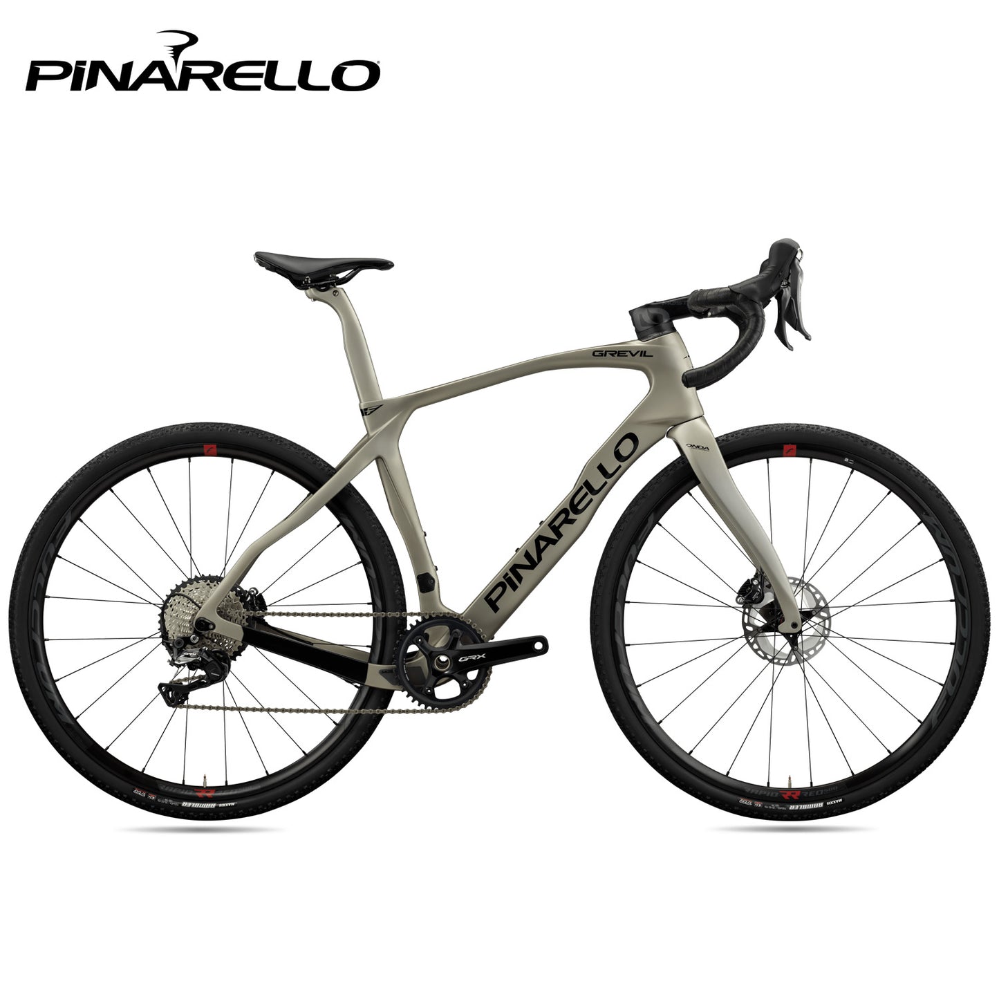 Pinarello Grevil F5 Gravel Bike Shimano GRX 610 - Stone Grey