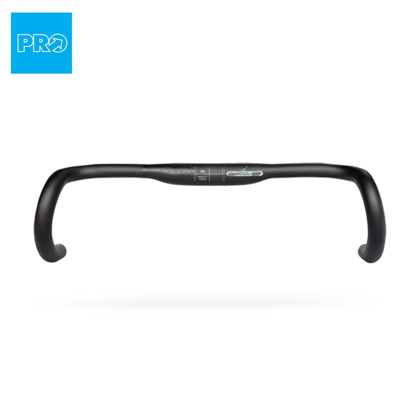 PRO Discover Alloy 12 Degree Flare Gravel Handlebar - Black