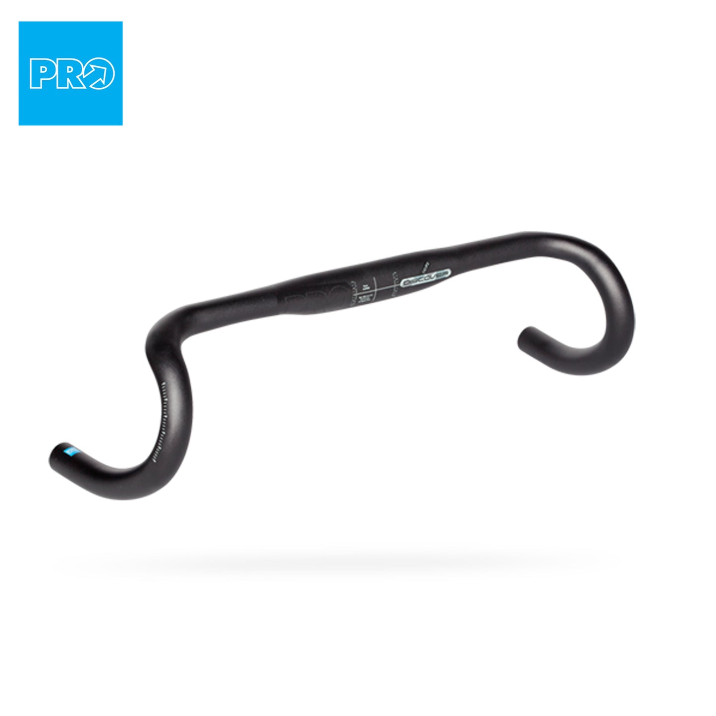 PRO Discover Alloy 12 Degree Flare Gravel Handlebar - Black