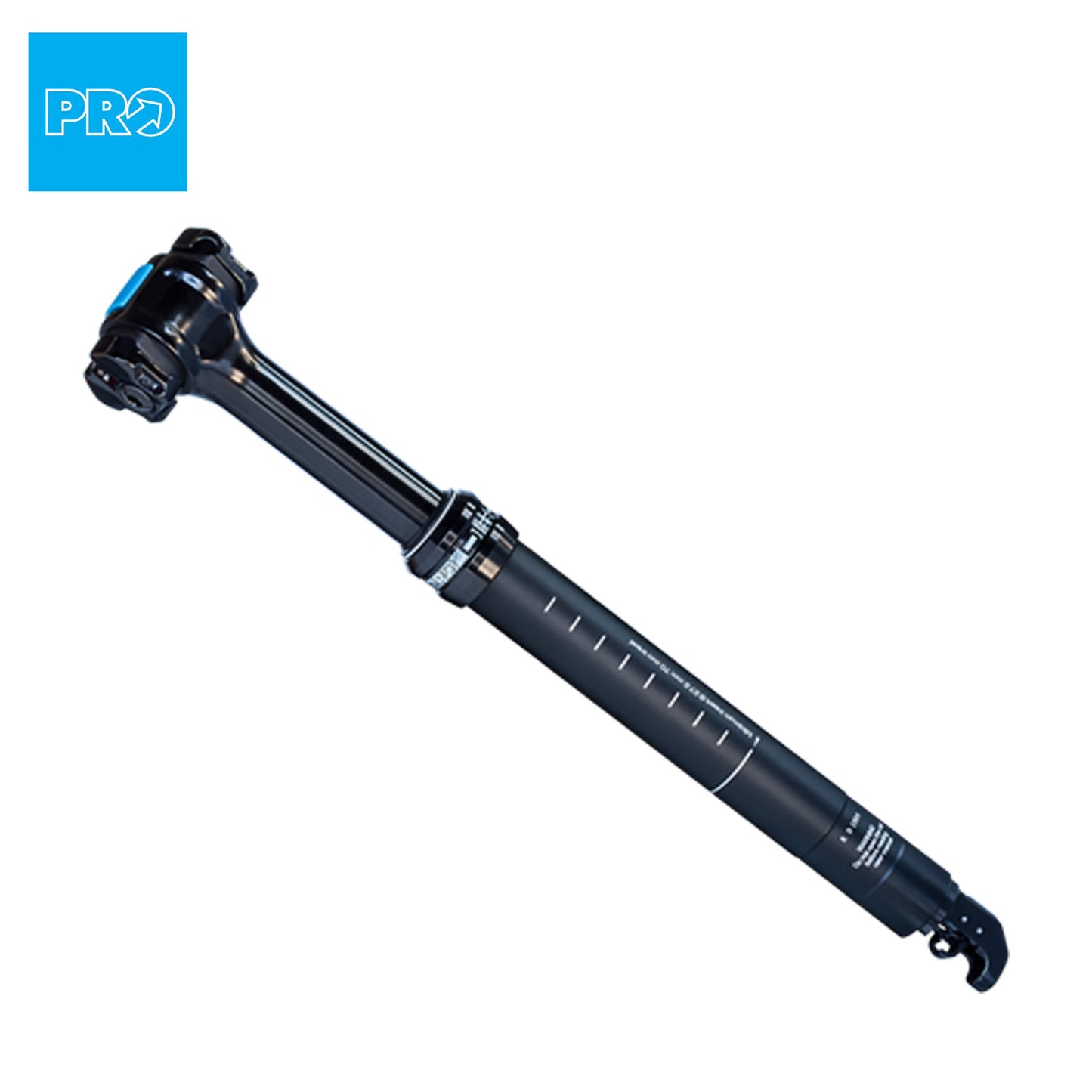 PRO Discover Dropper Post 70 Bike Seatpost w/ Dropbar Lever - Black