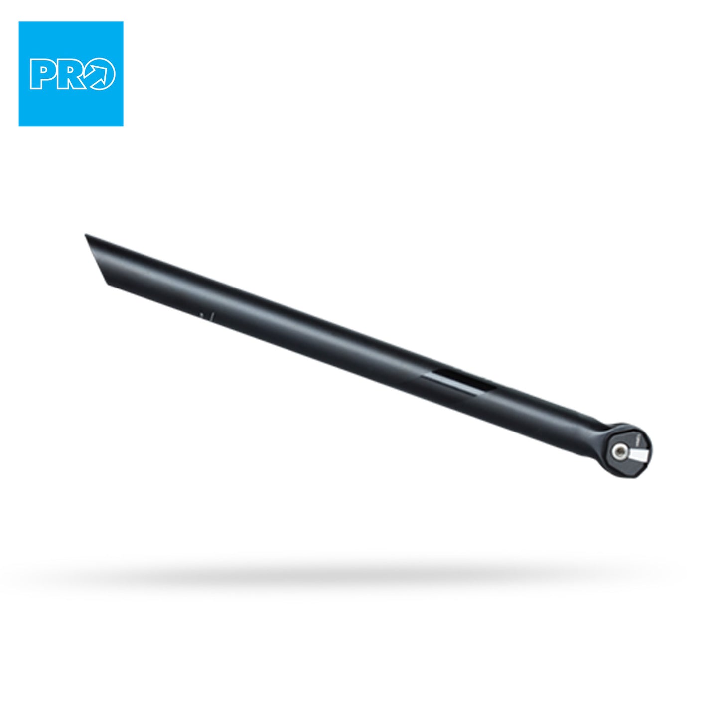 PRO PLT 400mm Length 1 Bolt Clamp System Bike Seatpost - Black