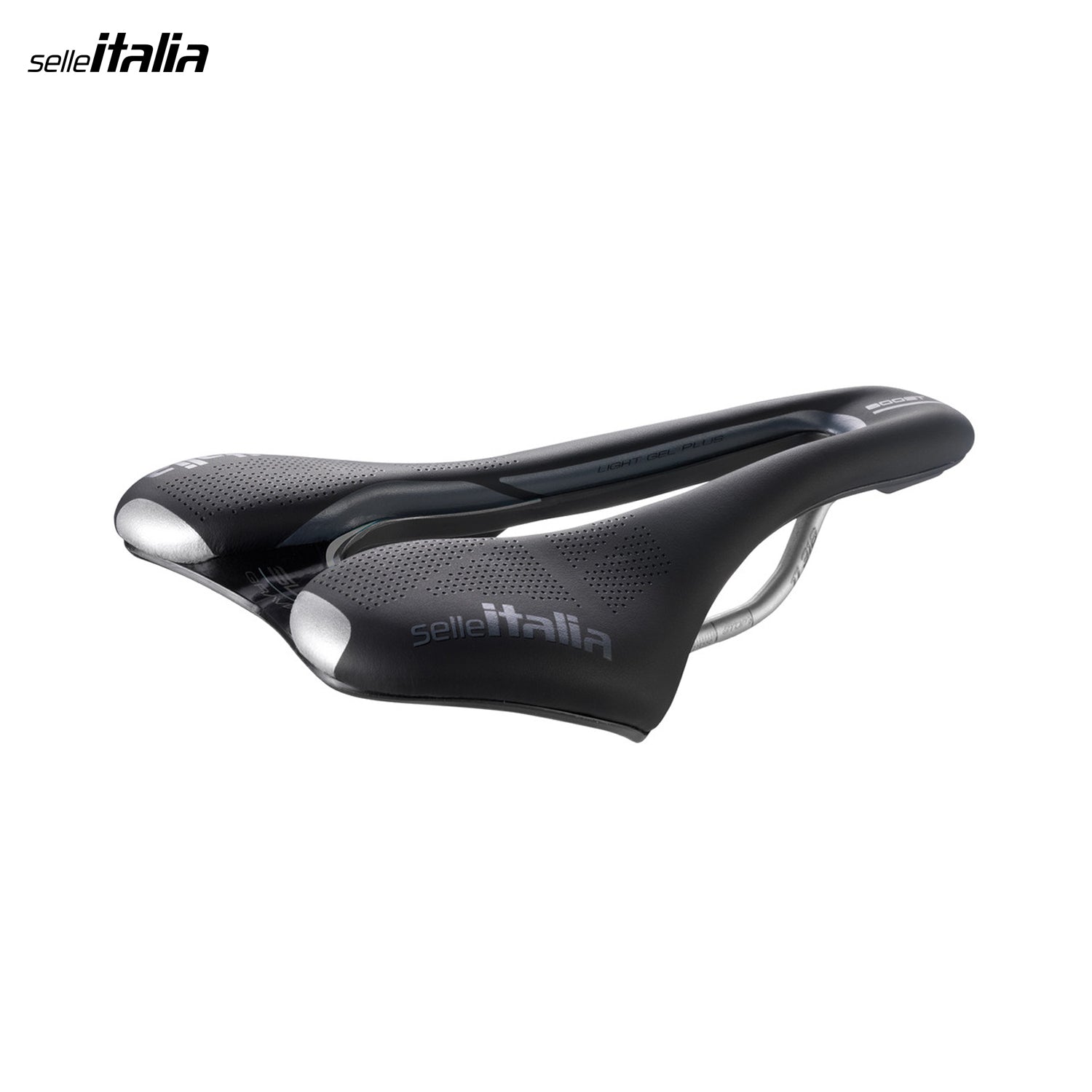 Selle Italia SLR Boost Gravel TI 316 Superflow Bicycle Saddle Lightweight Carbon Composite Black