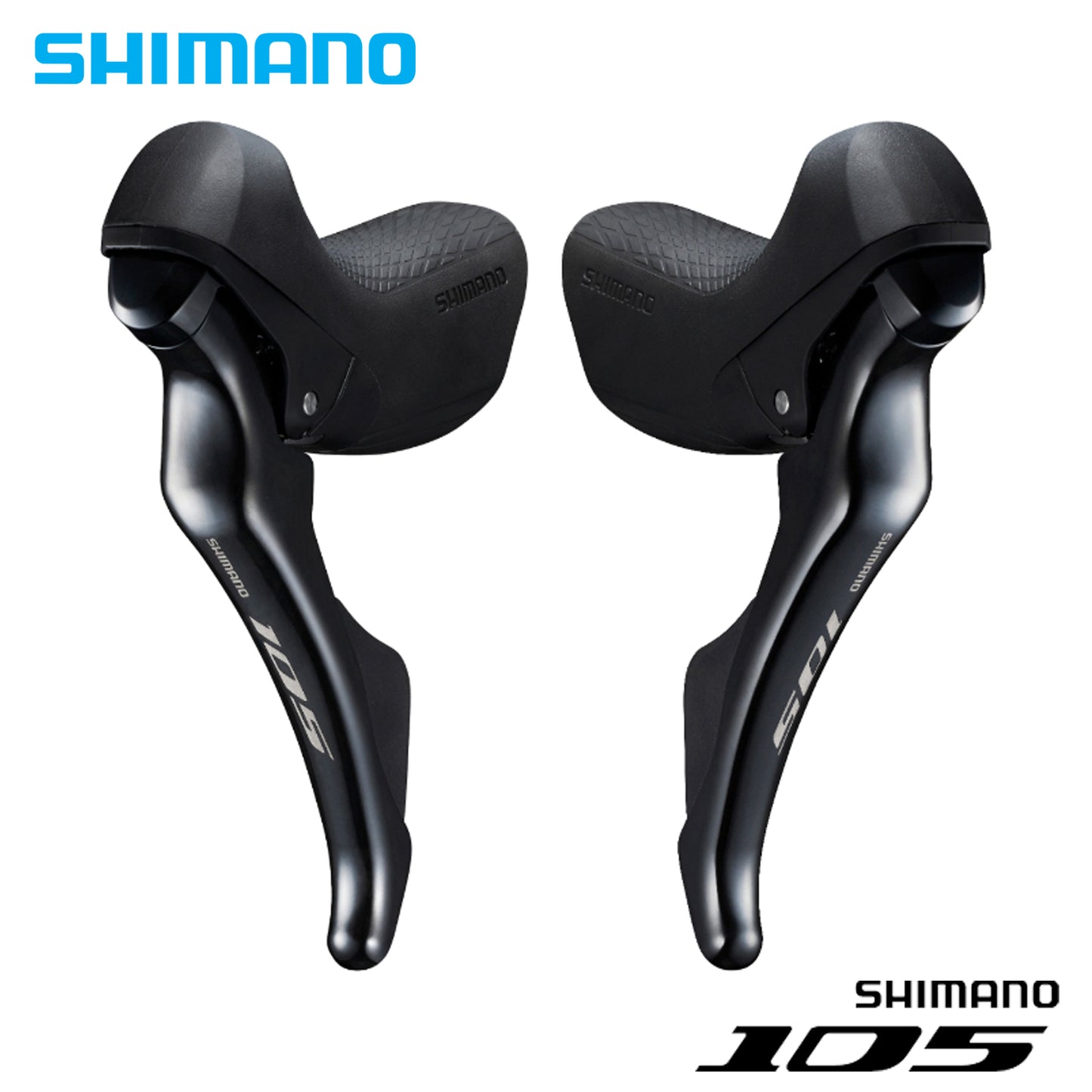 Shimano 105 ST-R7000-L/R Dual Controller Lever Rim Break 2x11-Speed - Black