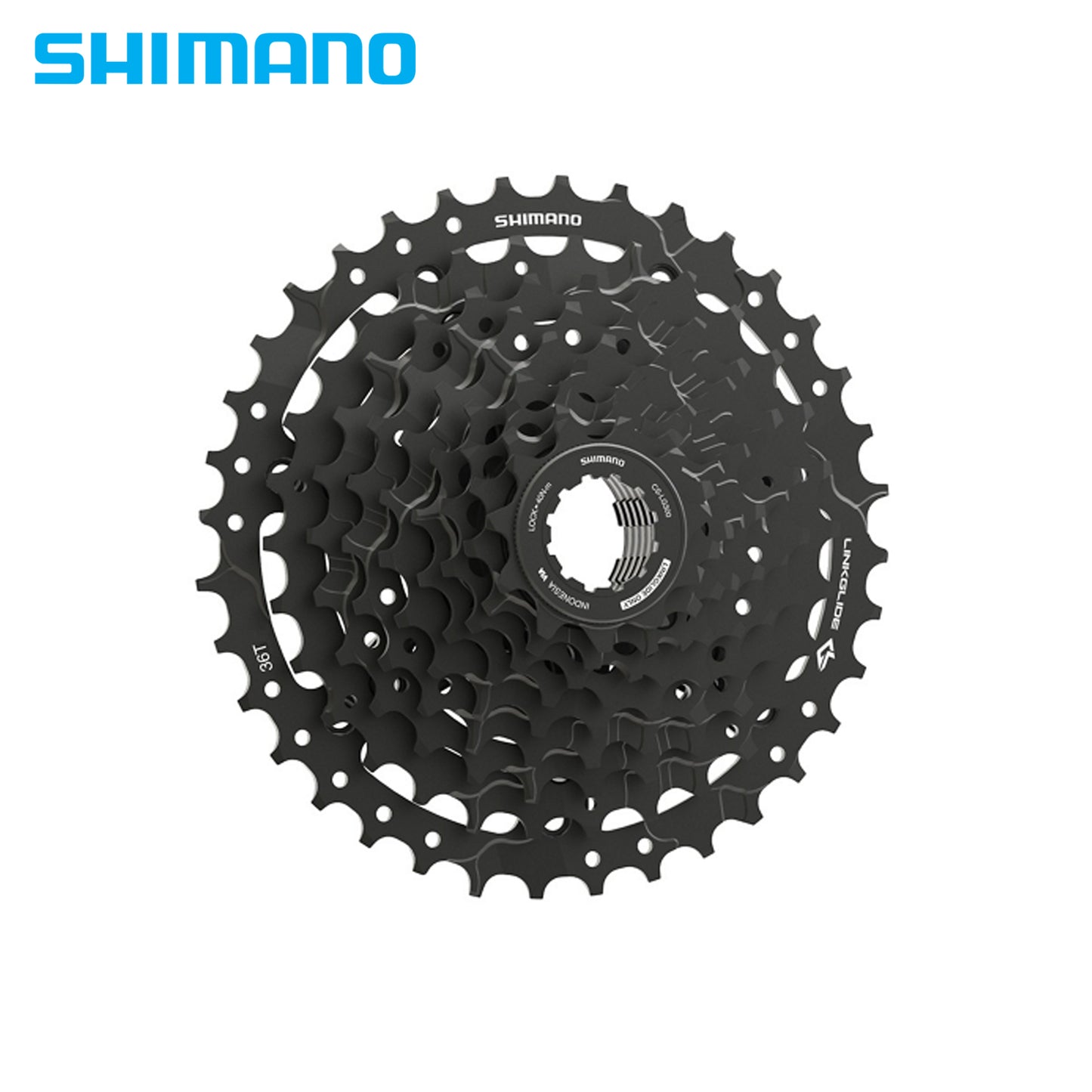 Shimano CS-LG300-9 9-Speed LinkGlide Cassette Sprocket