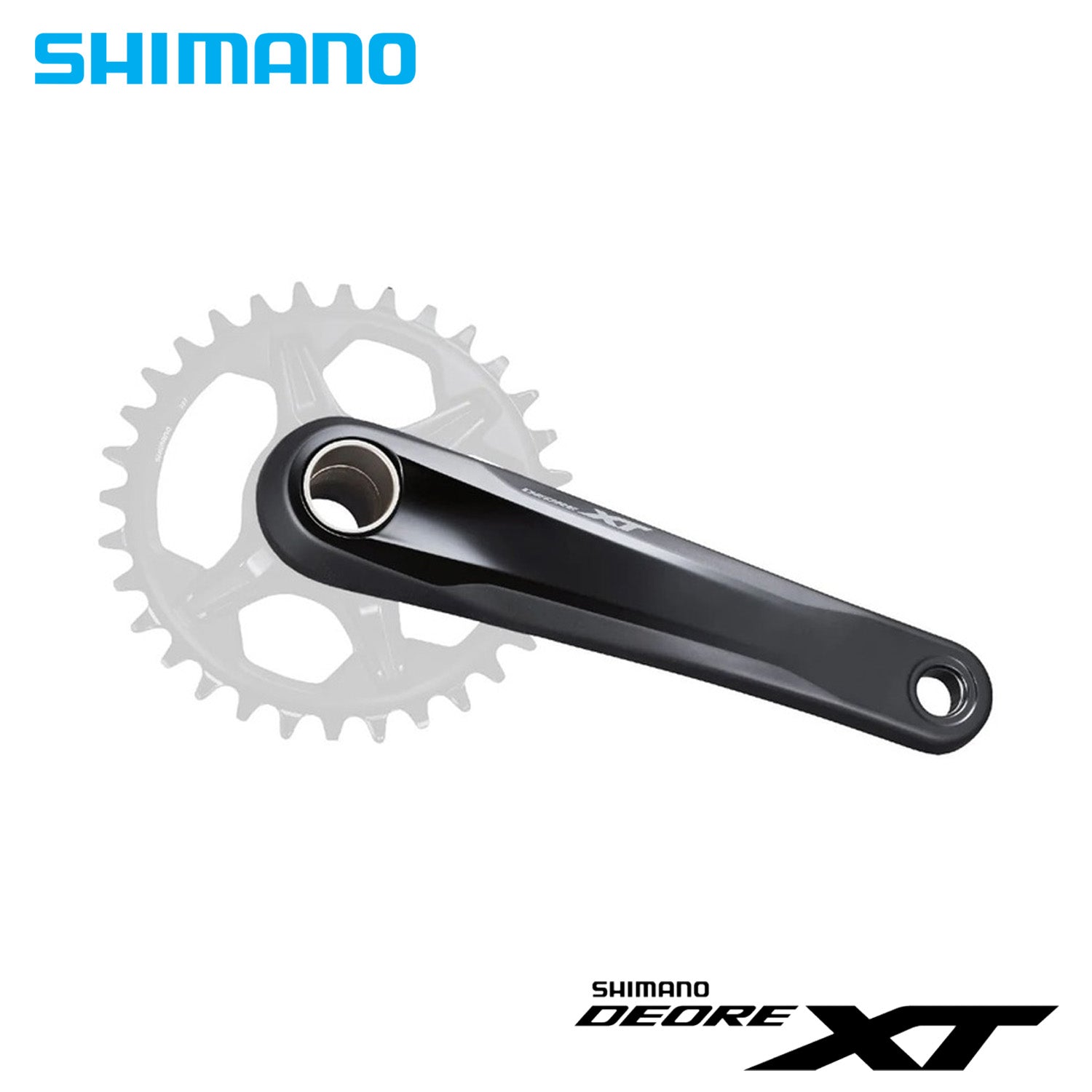 Shimano Deore XT FC-M800-1 MTB Crank Arm Set 12-Speed without