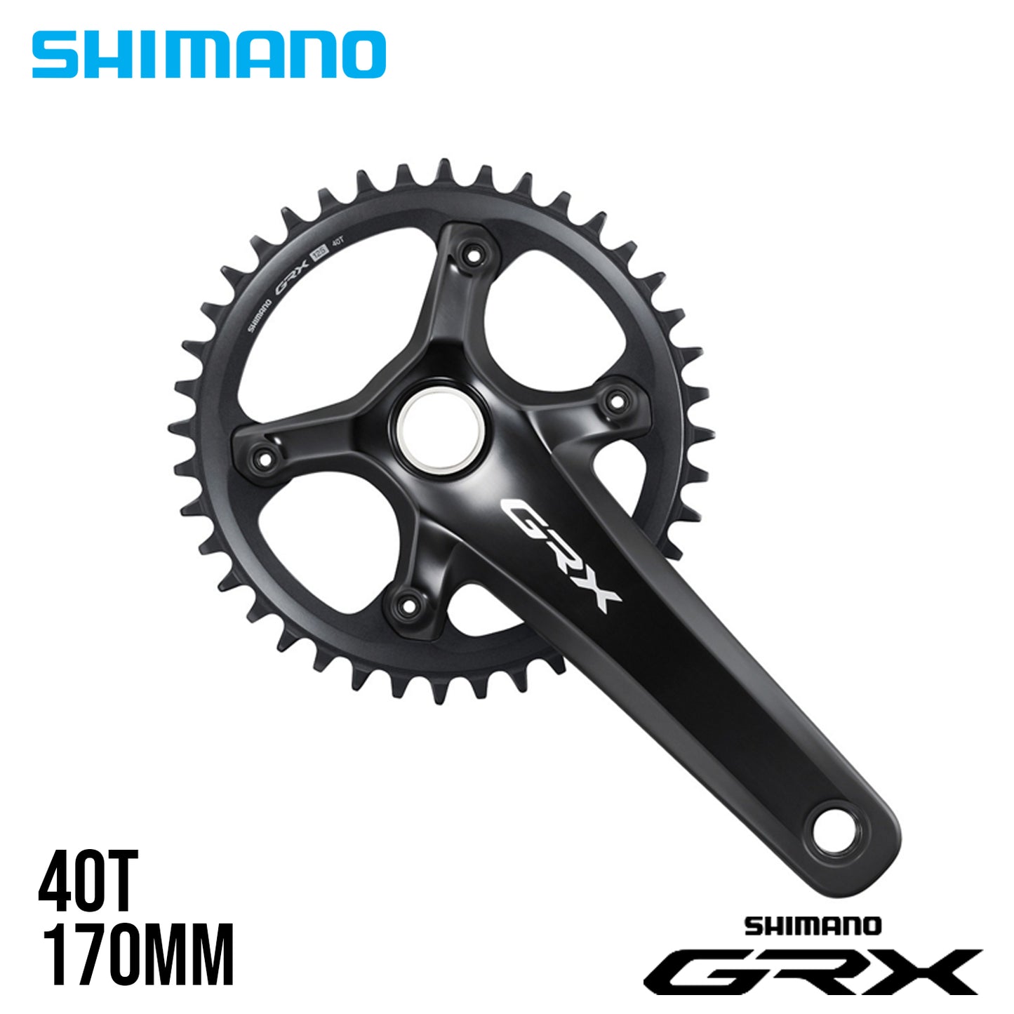 Shimano GRX FC-RX820-1 Gravel Crank Set 1x12-Speed