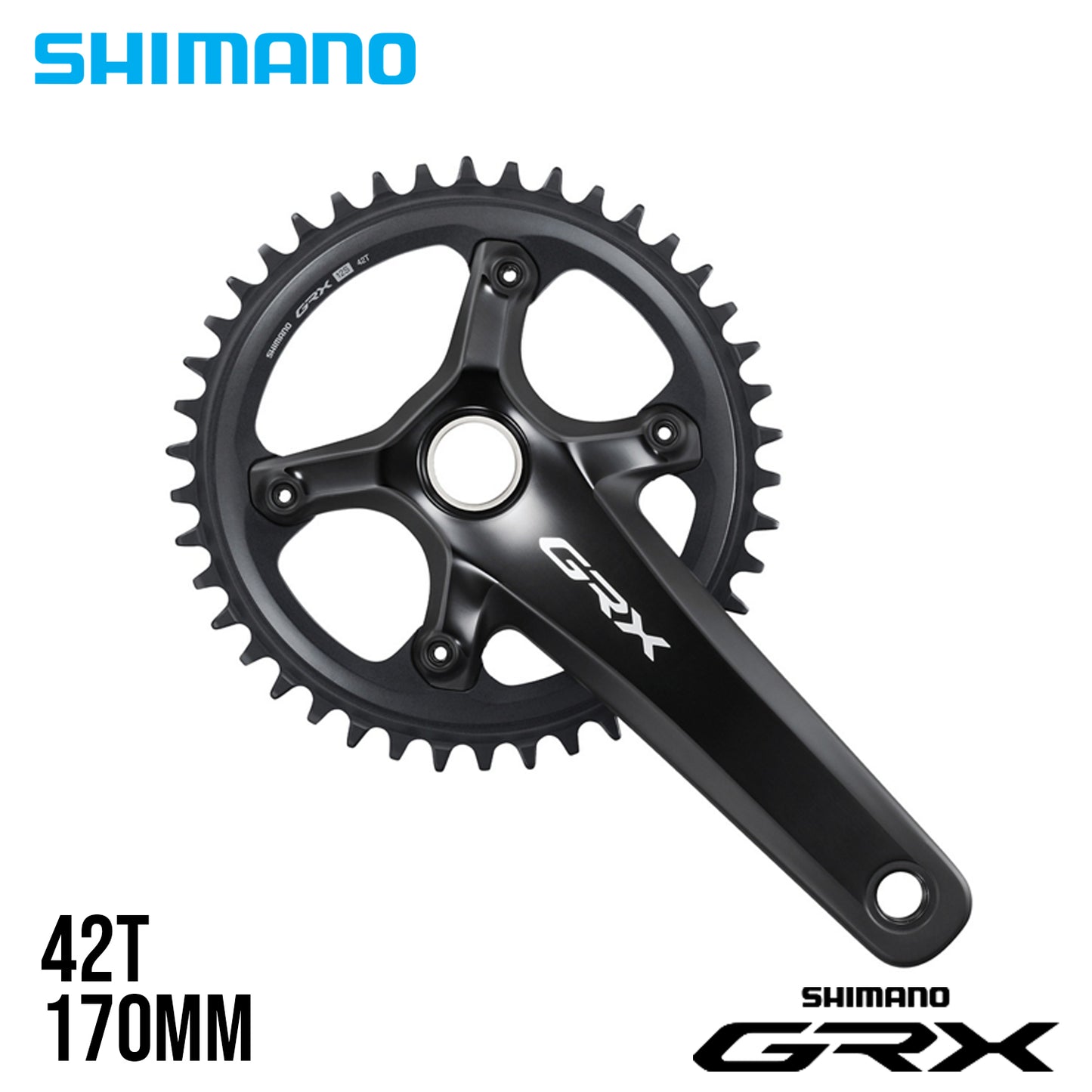Shimano GRX FC-RX820-1 Gravel Crank Set 1x12-Speed