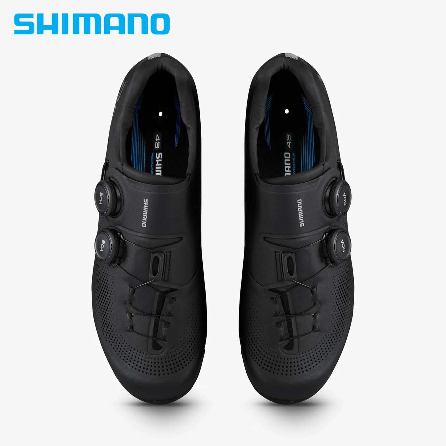 Shimano SH-RC703 Road Race-Ready Perormance Bike Shoes - Black