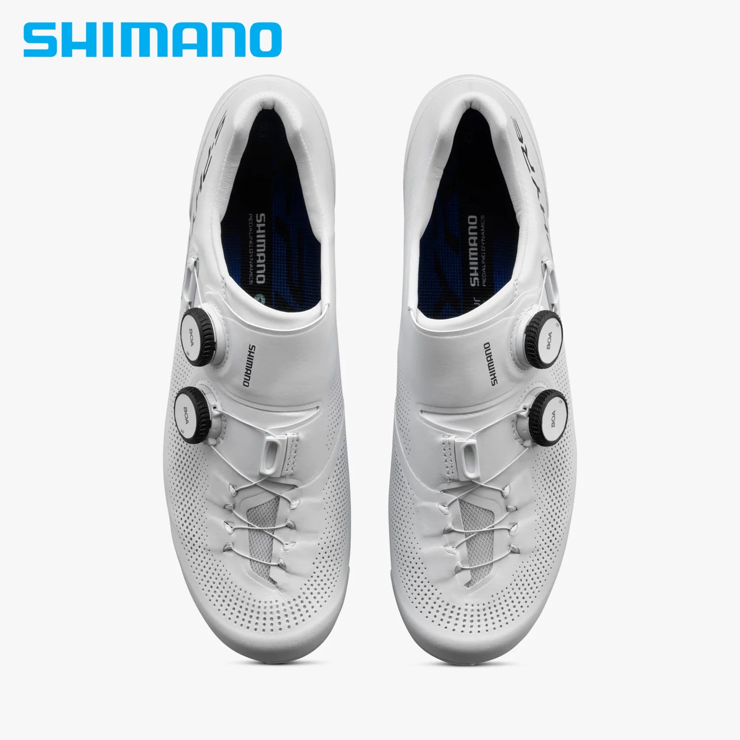 Shimano S-PHYRE SH-RC903 Wide Road Bike Shoes - White