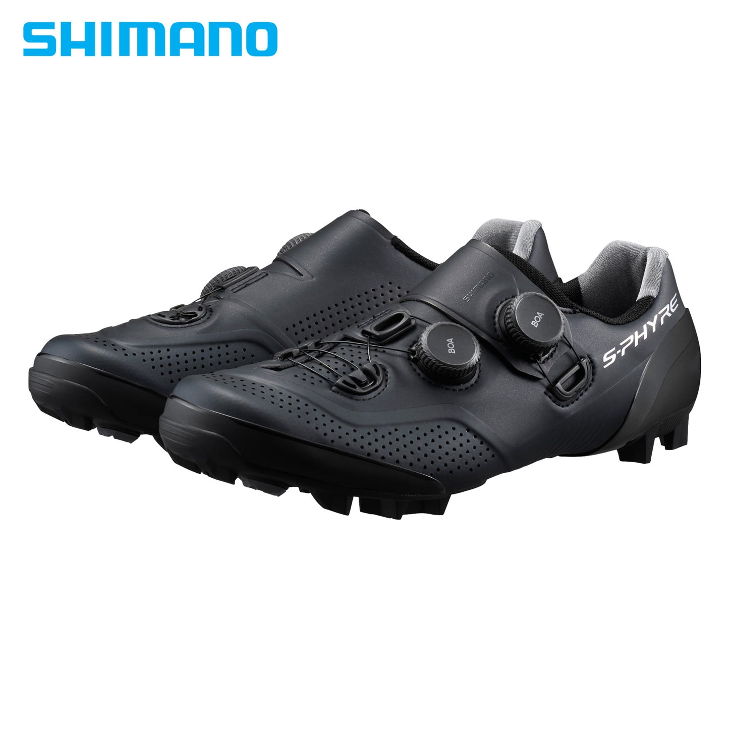 Shimano S-PHYRE SH-XC902 MTB Mountain Bike Shoes, Cleats - Black