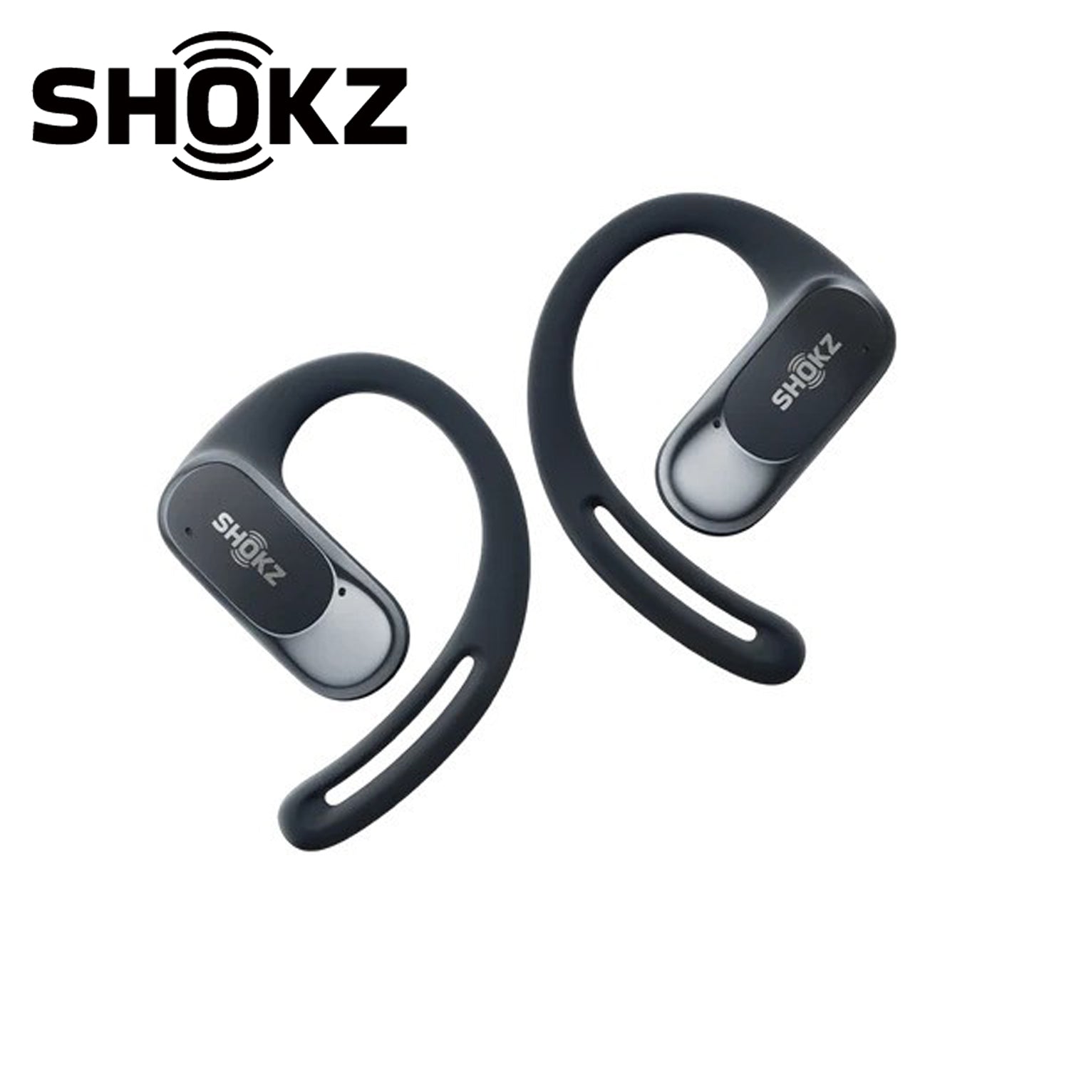 SHOKZ OpenFit Air DirectPitch Open-Ear Headphones Black