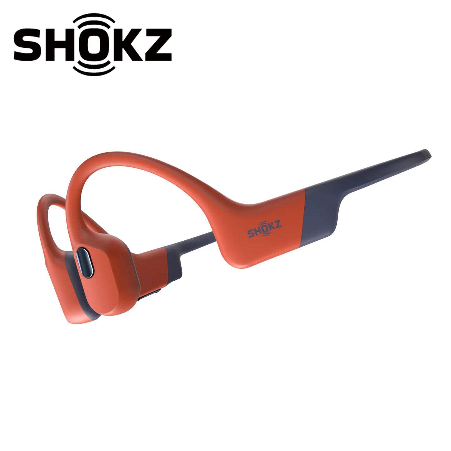 SHOKZ OpenSwim Pro IP68 Waterproof Bone Conduction Sport Headphones - Red