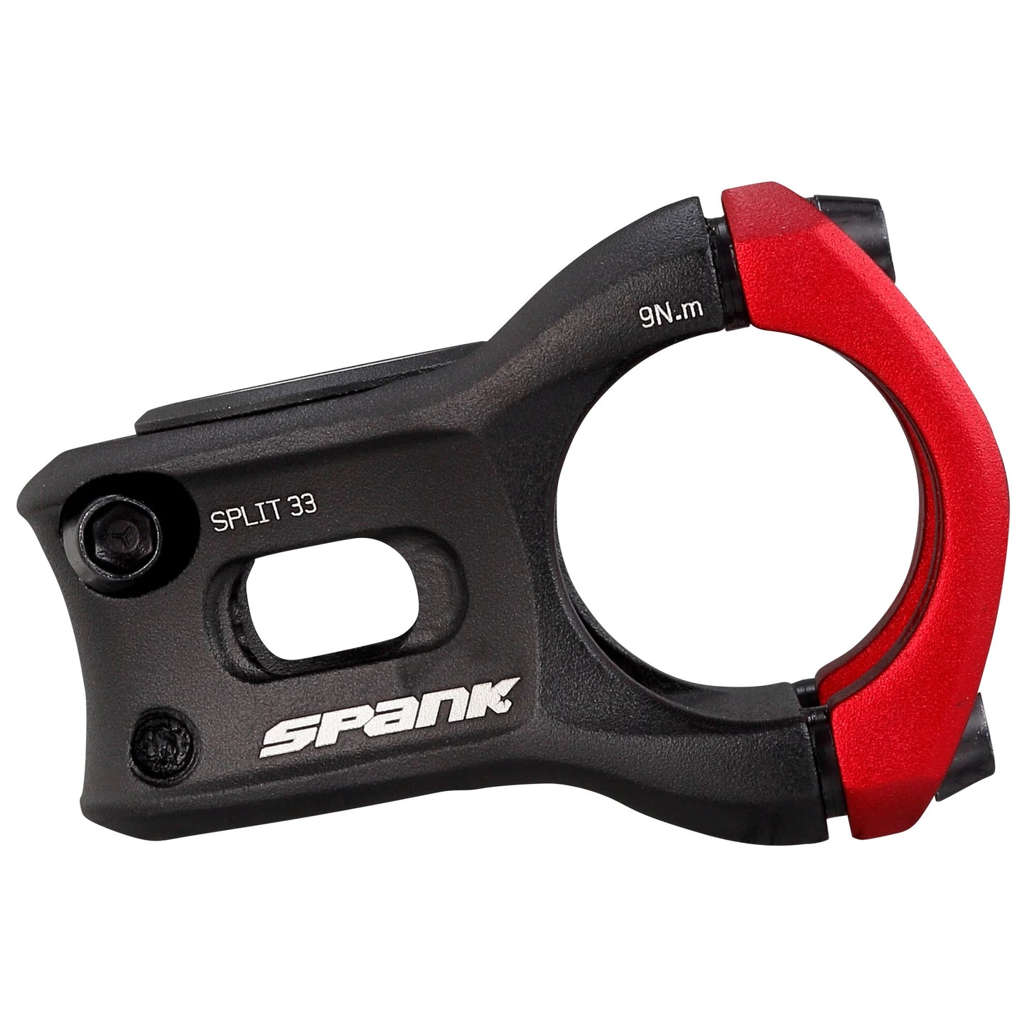 Spank Split Stem 31.8mm - Red