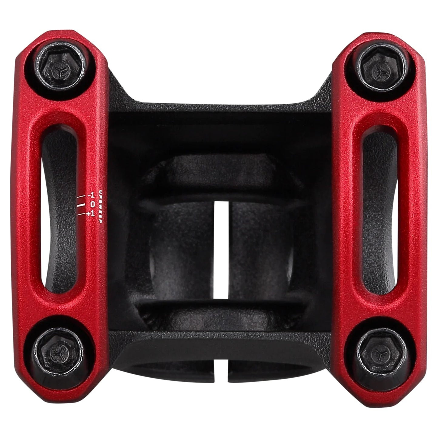 Spank Split Stem 31.8mm - Red
