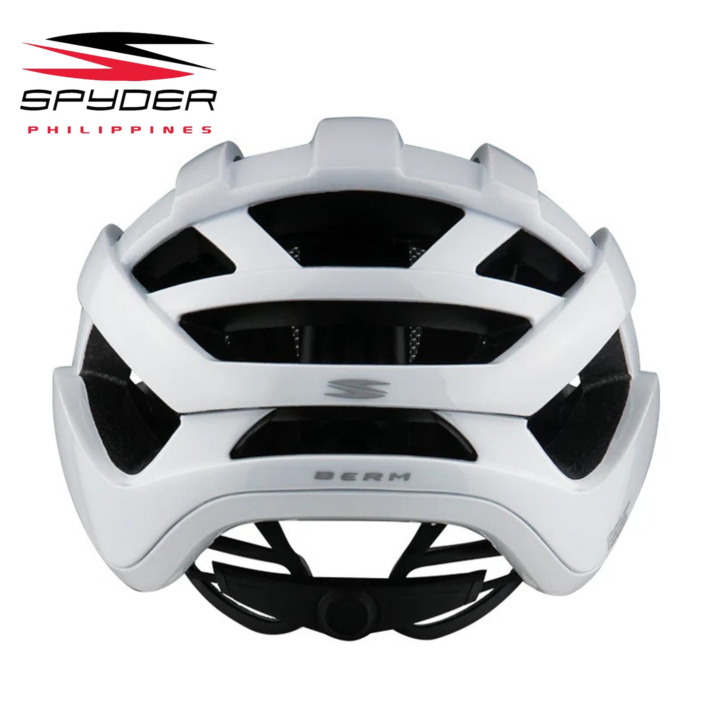 Spyder BERM MTB Quick Release Bike Helmet - Arctic White