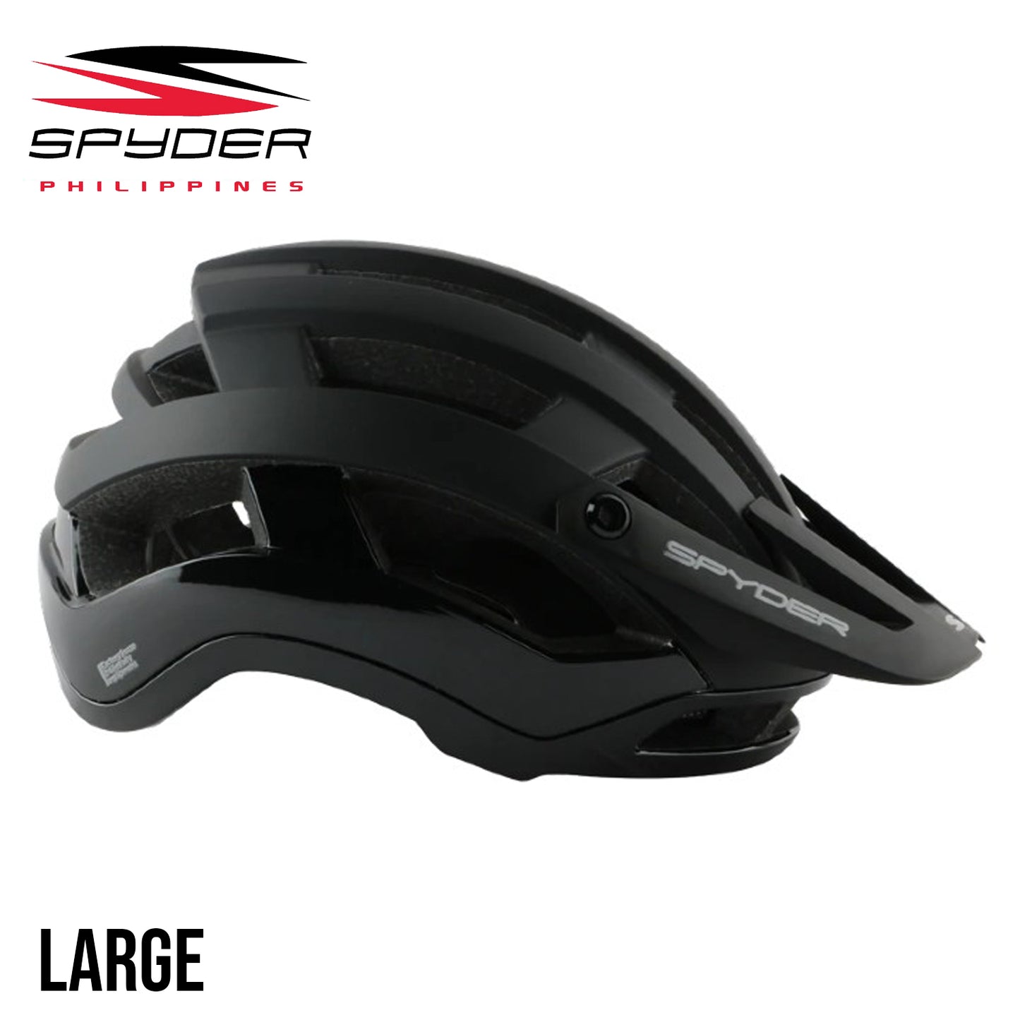 Spyder BERM MTB Quick Release Bike Helmet - Matte Black