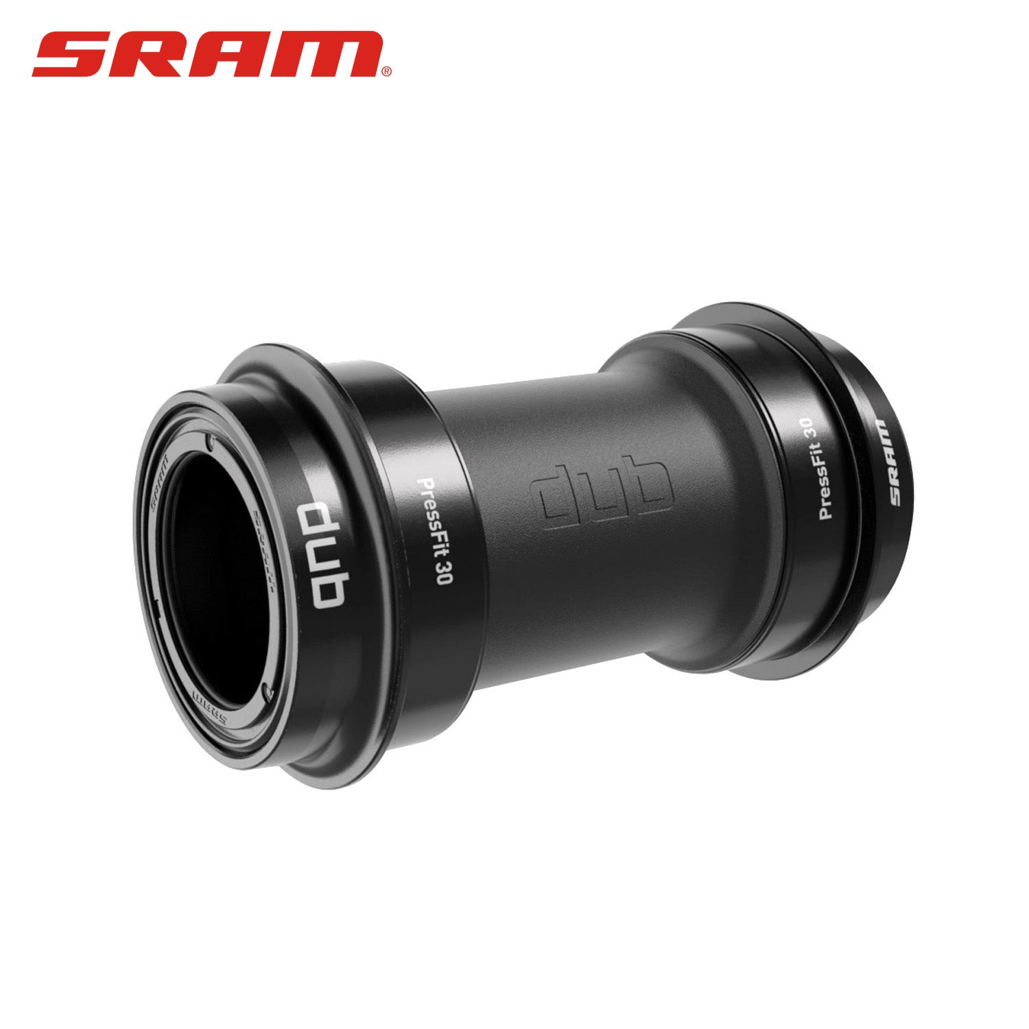 SRAM DUB PressFit30 Road/MTB BB73 73mm Bottom Bracket Black