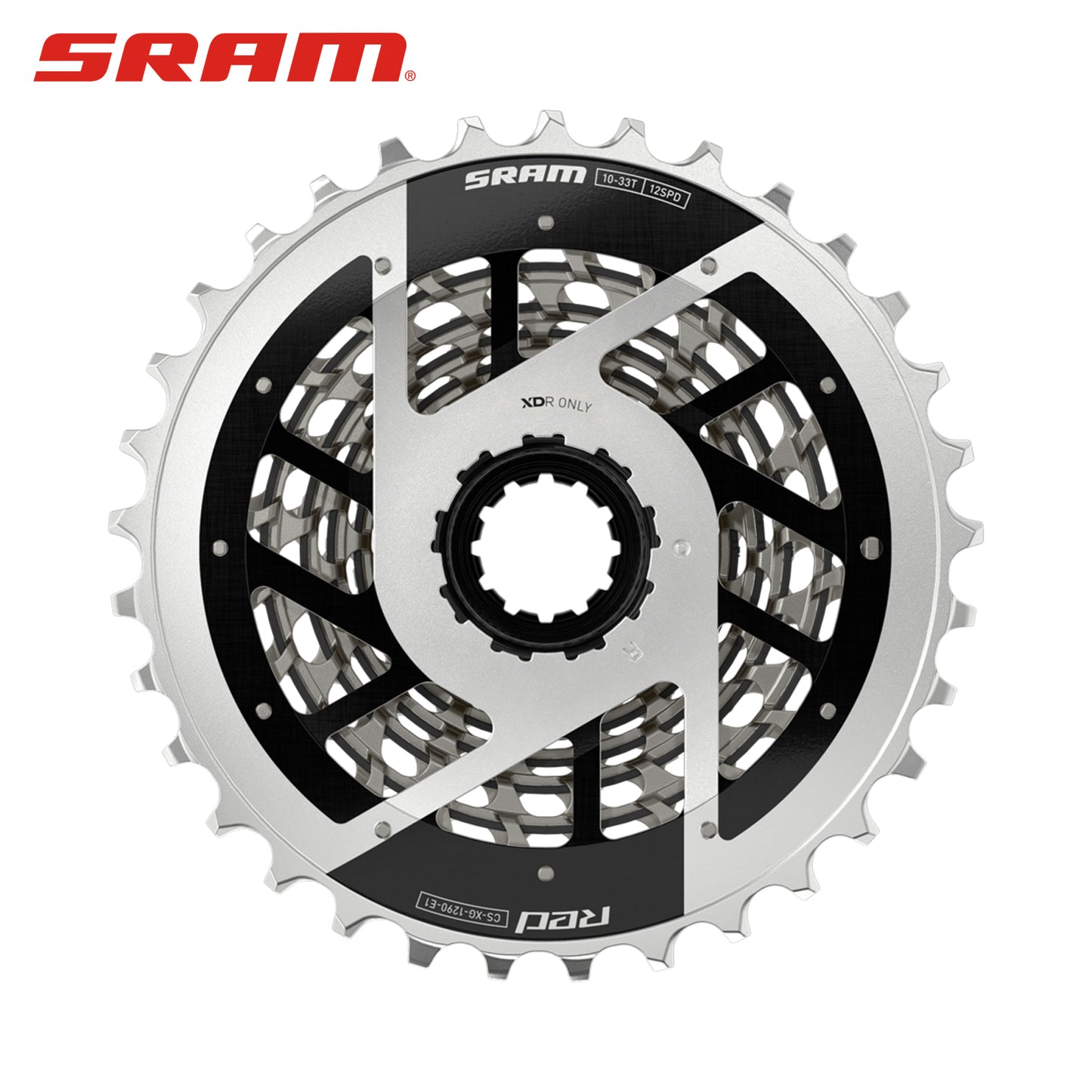 SRAM Red AXS E1 XG-1290 12-Speed Cassette Sprocket - Silver