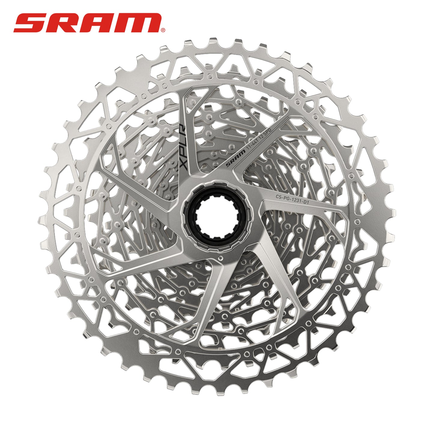 SRAM Apex XPLR PG-1231 12-Speed HG Cassette Sprocket - Silver