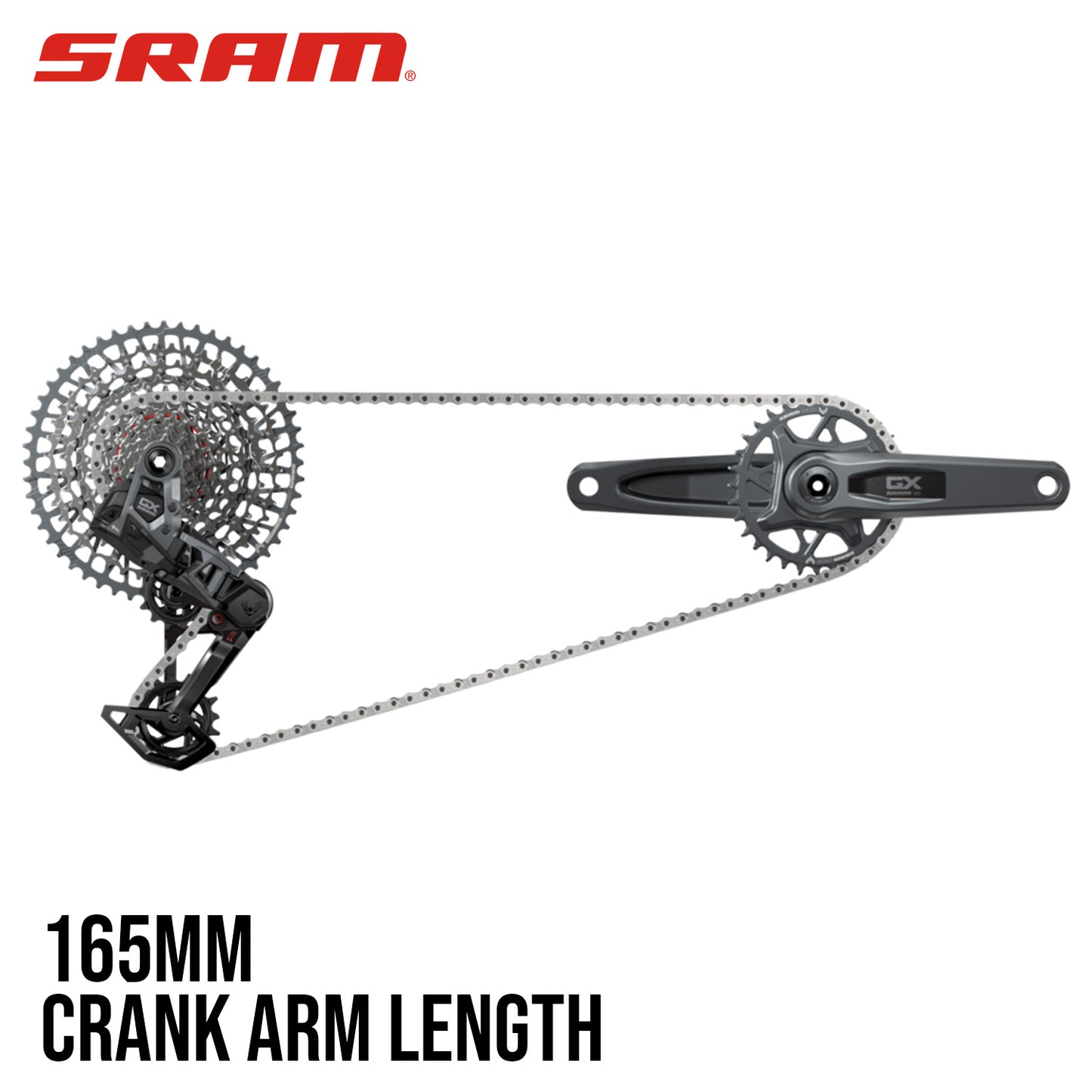 SRAM GX Eagle AXS Transmission Groupset MTB 32T DM Chainring 10-52T Cassette