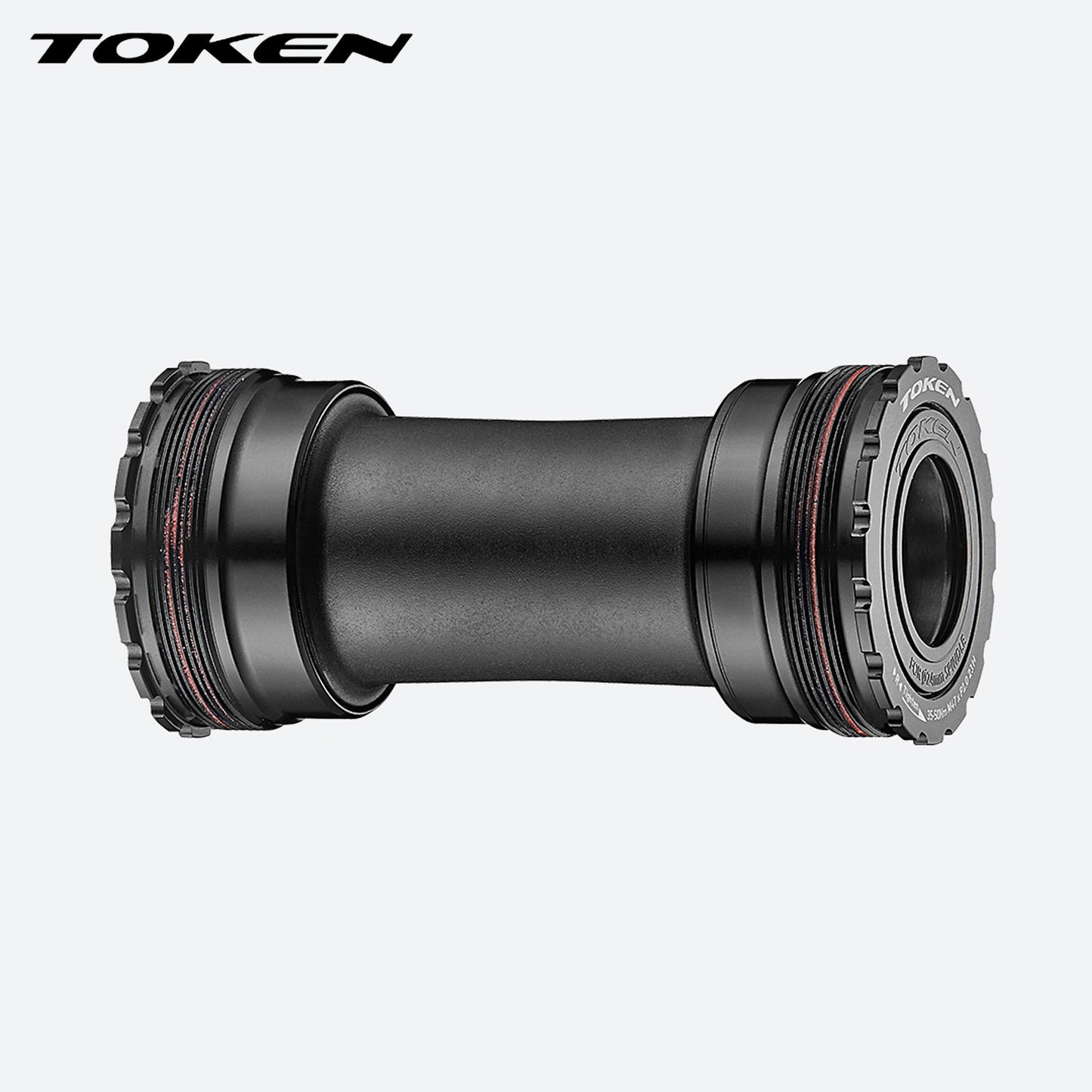 Token BB47V24 Threaded Bottom Bracket T47 Inboard - Black
