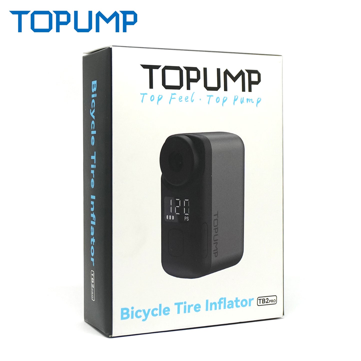 TOPUMP Pro Bicycle Tire Inflator Electronic Pump